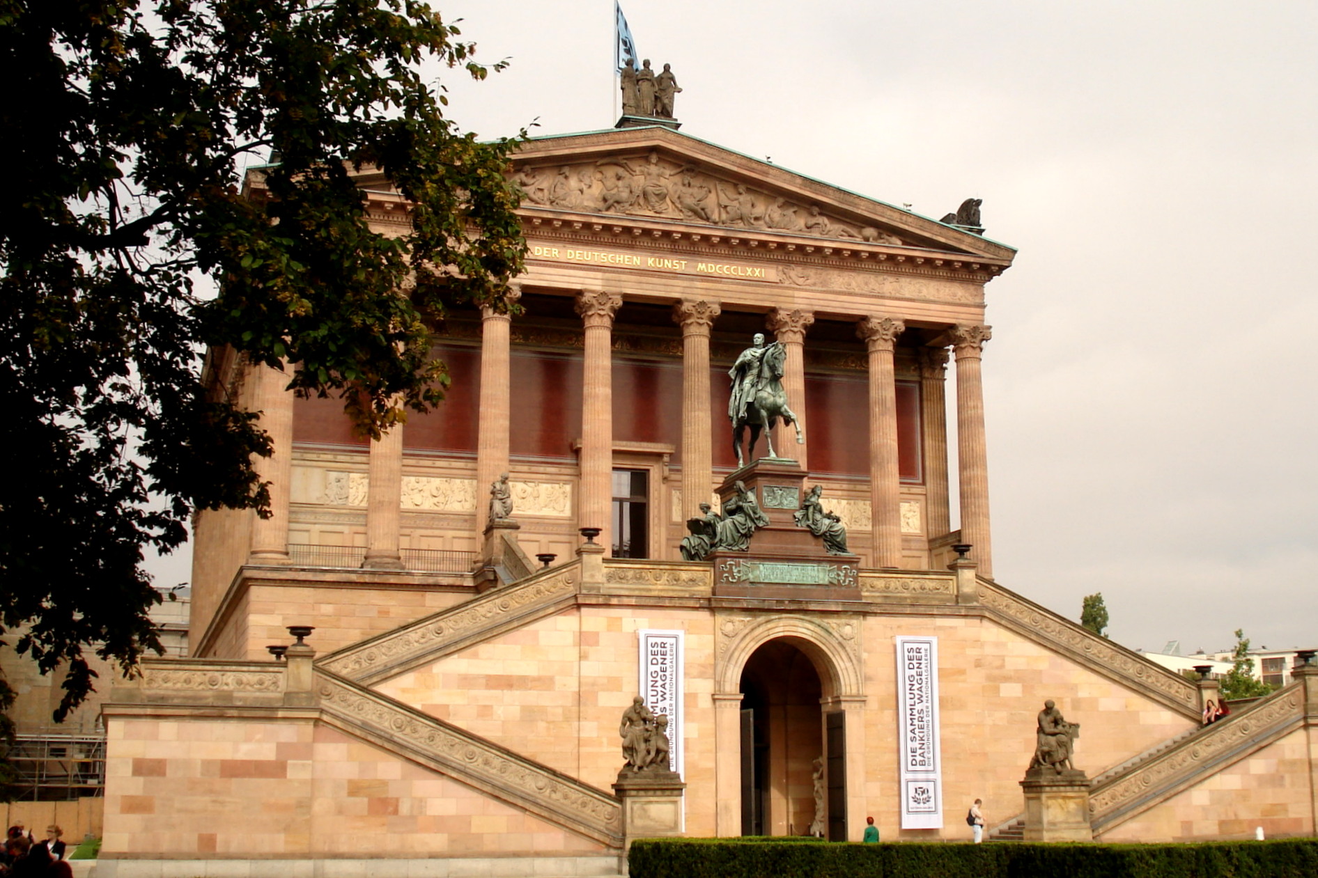 Alte Nationalgalerie à Berlin, l’île aux musées