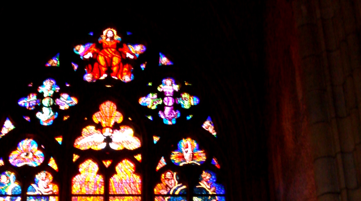 Vitrail de la cathédrale Saint-Guy de Prague