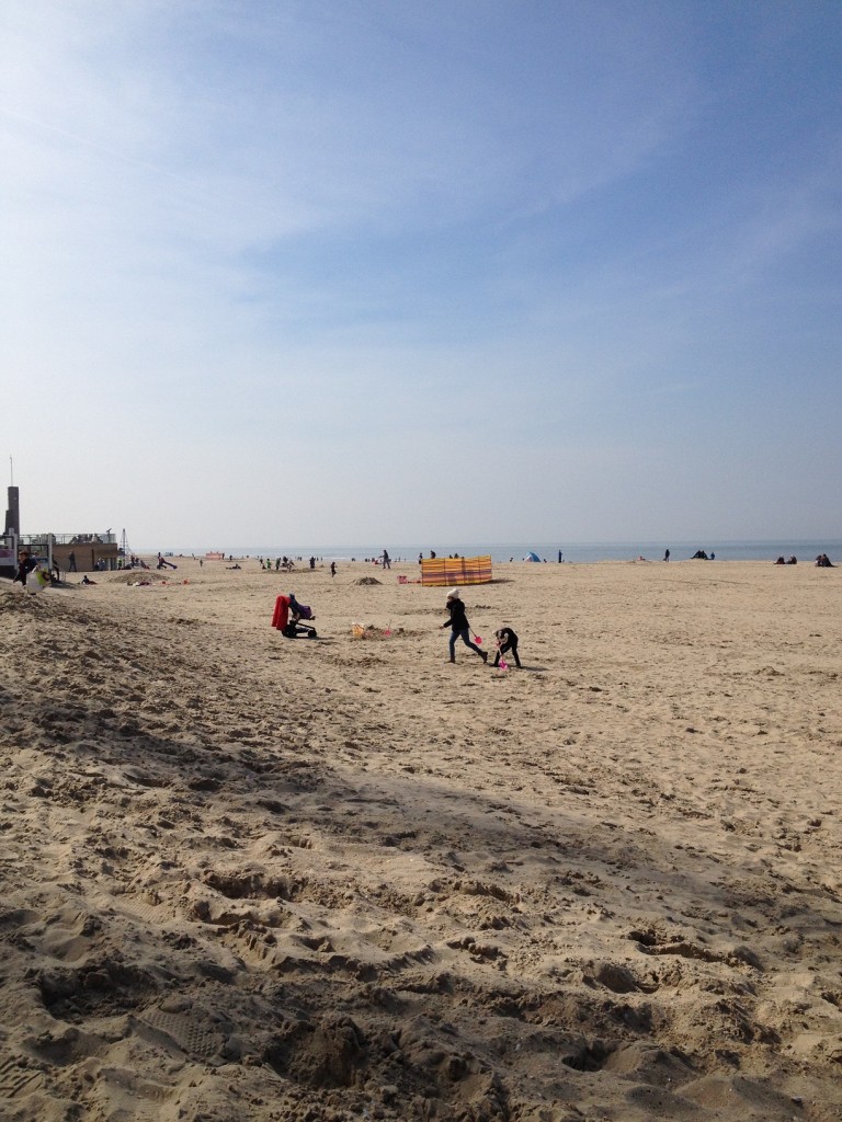 Plage de Coxyde en Belgique