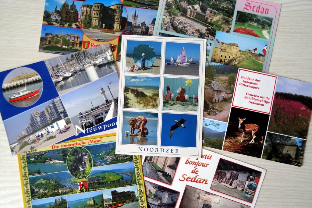 Cartes postales qui viennent de tout près