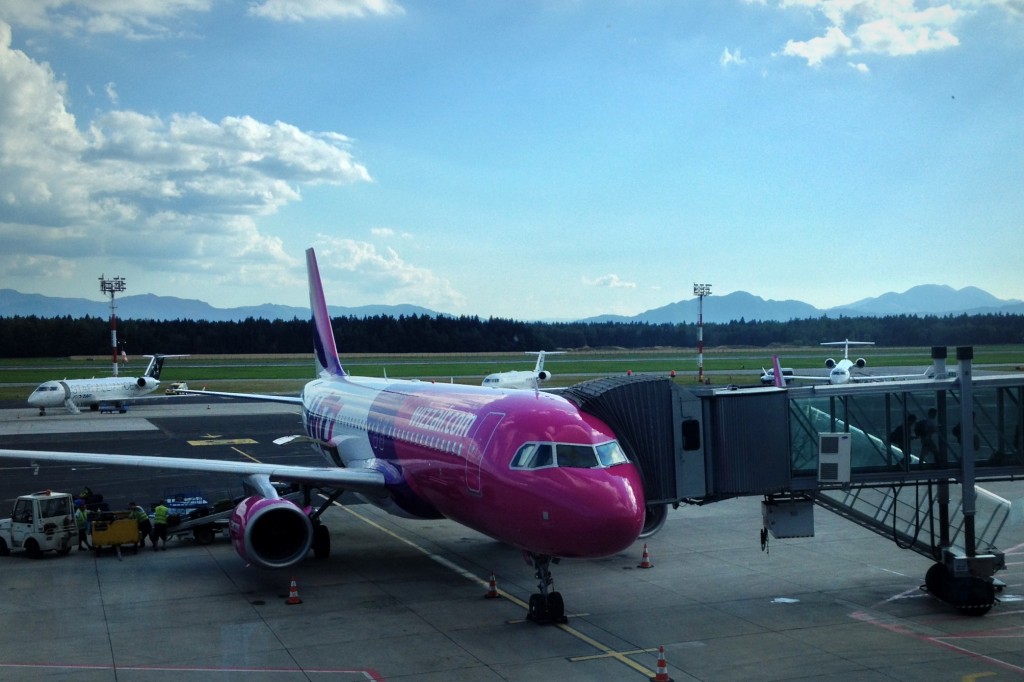 Wizz Air liaison Bruxelles-Charleroi à Ljubljana