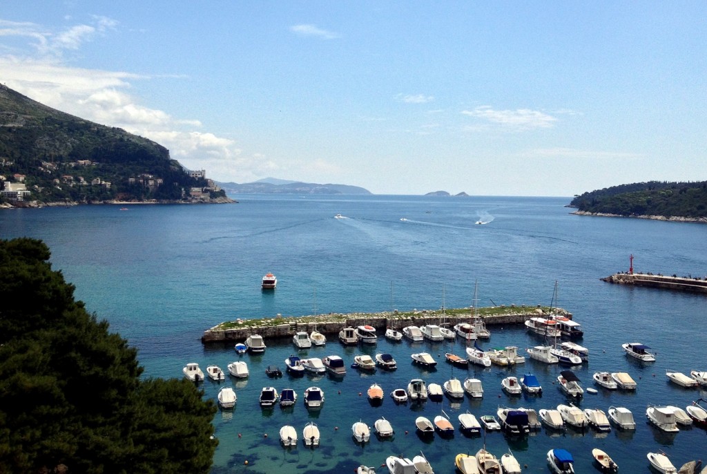 Le port de Dubrovnik le Kings landing de Croatie