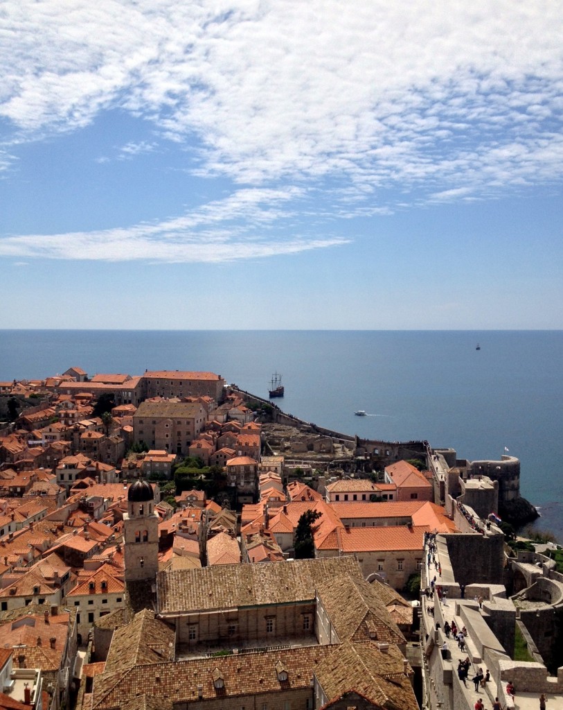 La ville de Dubrovnik le Kings landing de Croatie