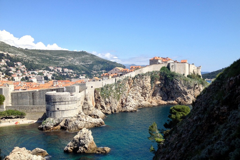 Les rempart de Dubrovnik le Kings landing de Croatie