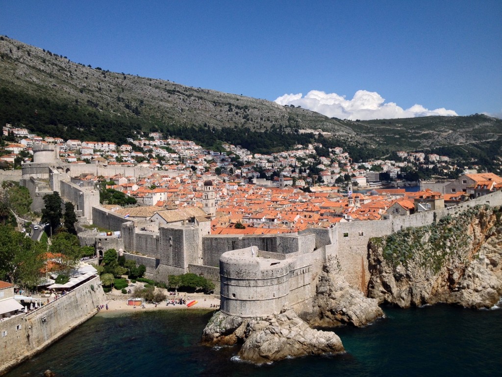 Les rempart de Dubrovnik le Kings landing de Croatie