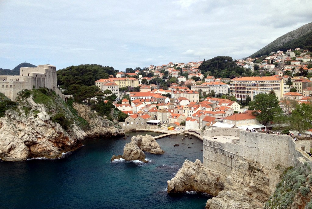 Les rempart de Dubrovnik le Kings landing de Croatie