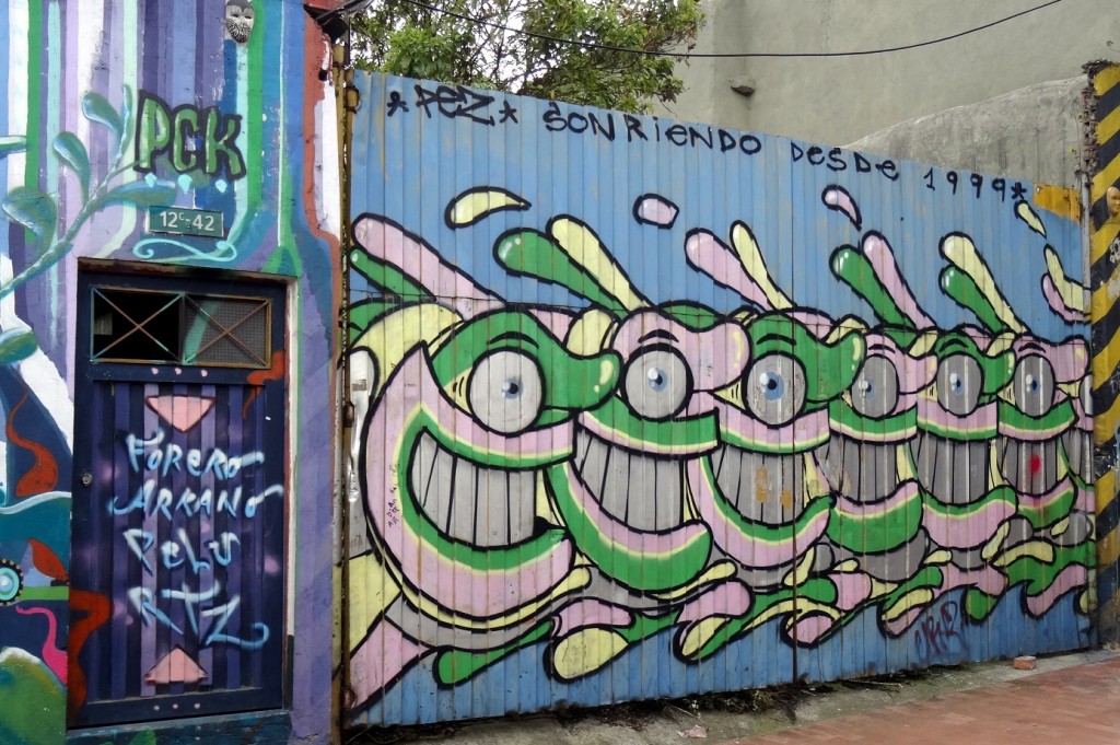 Bogota Graffiti Tour Pez