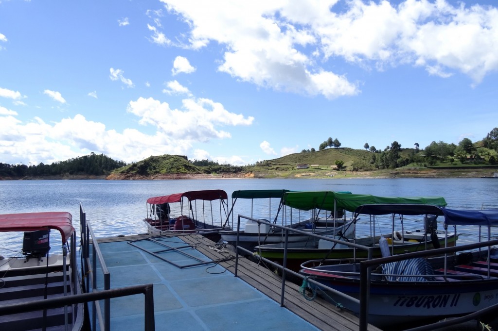 Balade en bateau autour de Guatapé Antioquia Colombie