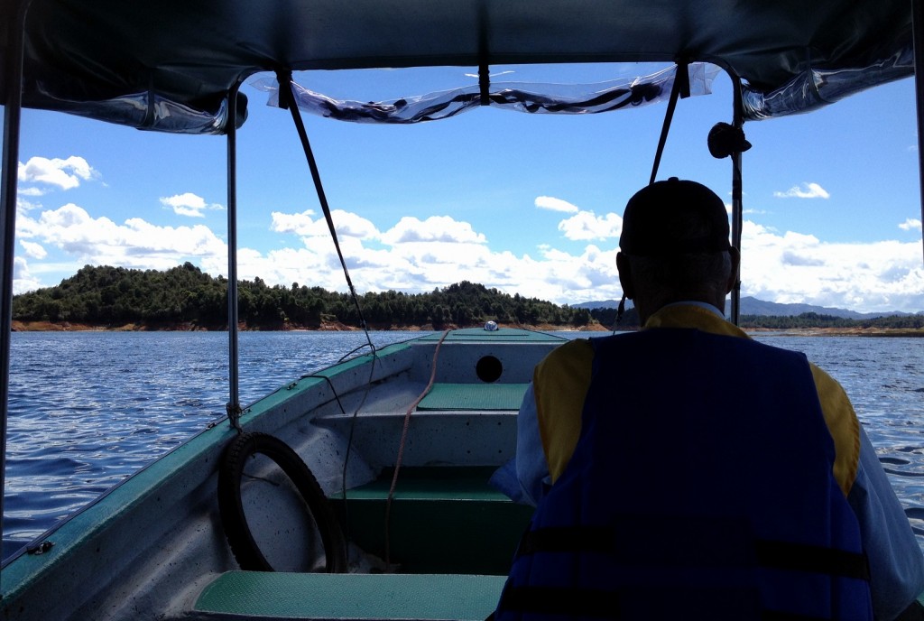 Balade en bateau autour de Guatapé Antioquia Colombie