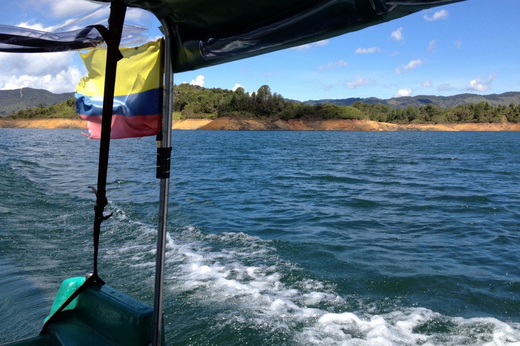 Balade en bateau autour de Guatapé Antioquia Colombie