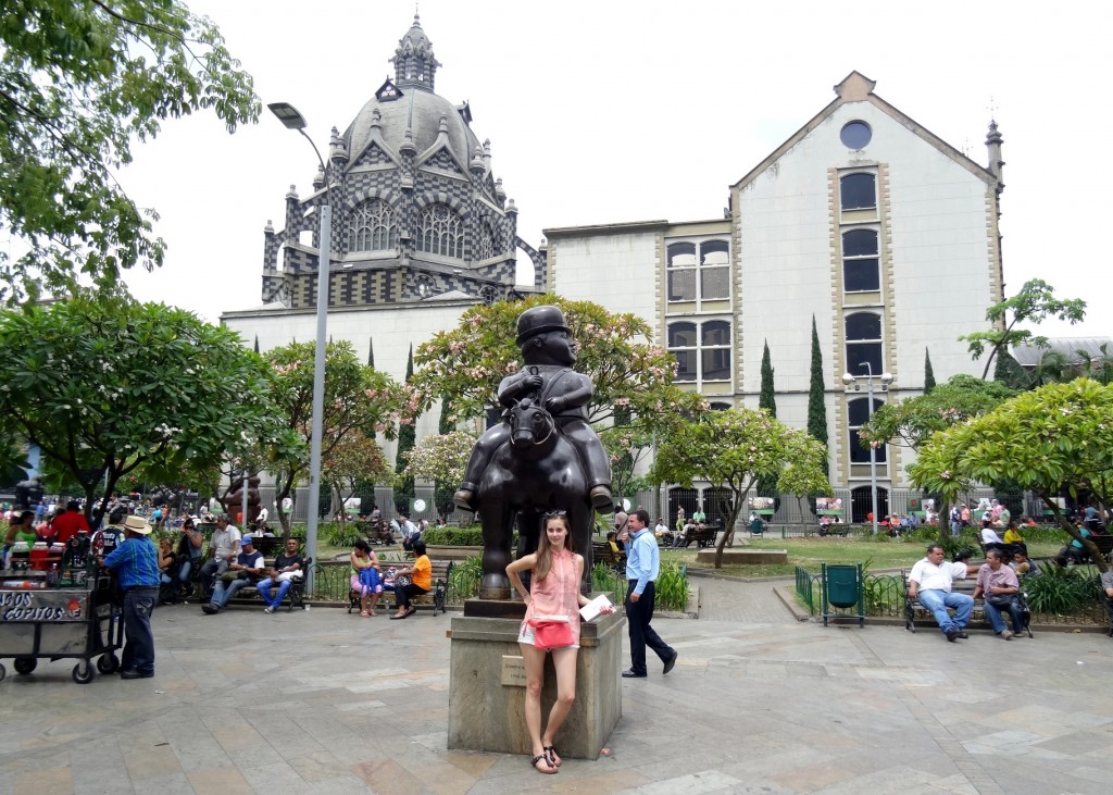 Plaza Botero Medellin Antioquia Colombie