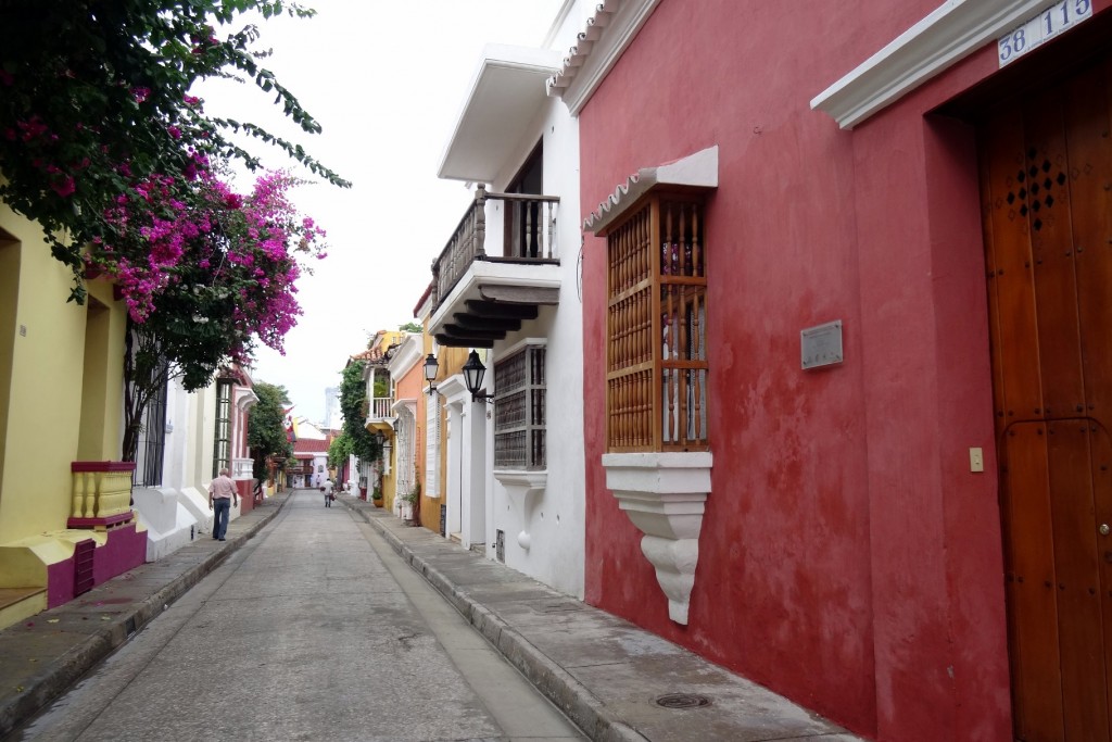 Architecture des fenêtres à Carthagène des Indes