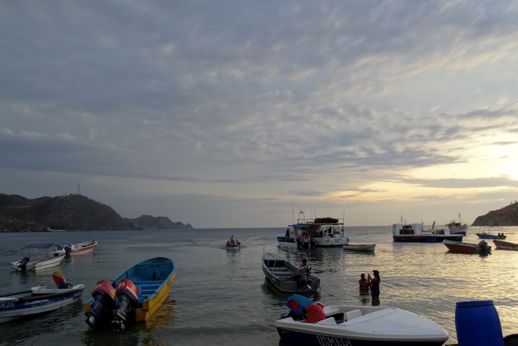 Port de Taganga Colombie