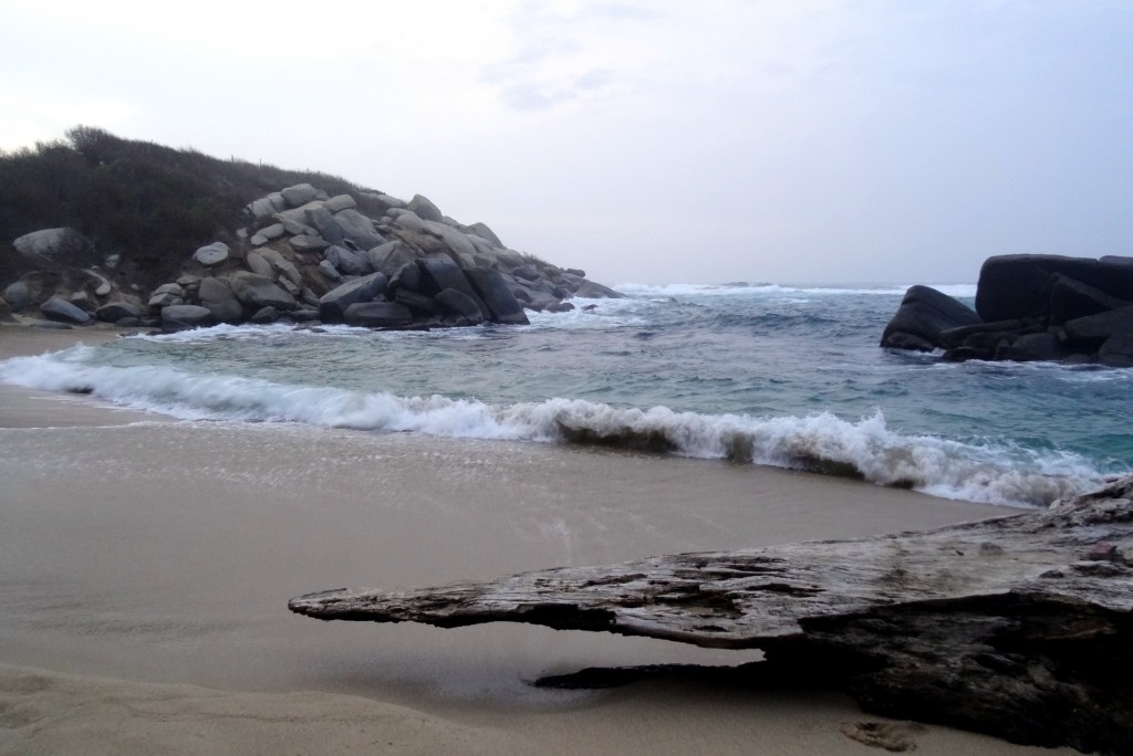 Plage à Cabo San Juan Tayrona en Colombie