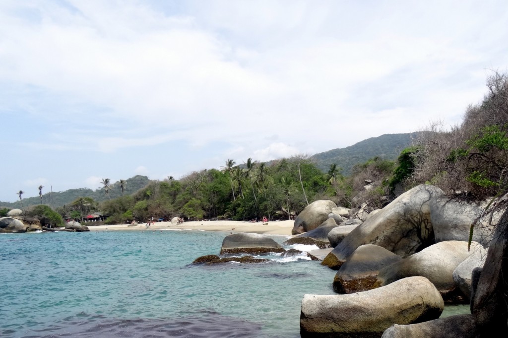 Plage à Cabo San Juan Tayrona en Colombie