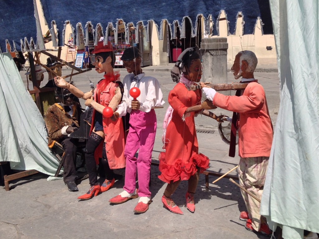 Marionnettes à Florence en Italie