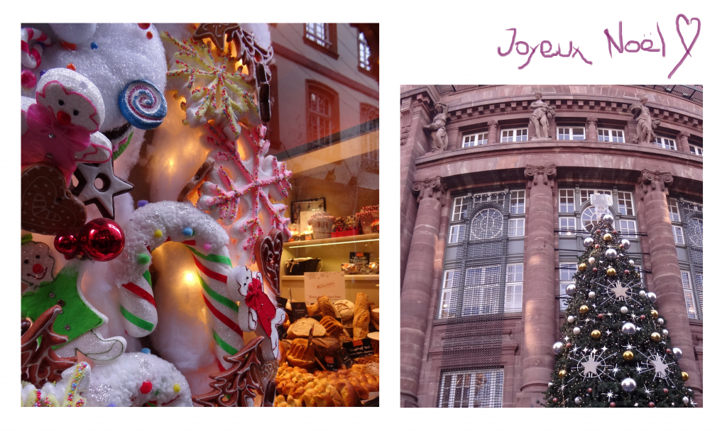 Décoration d'une boulangerie et des galeries Lafayette pour le marché de Noël de Strasbourg - Cookie et Attila 8a