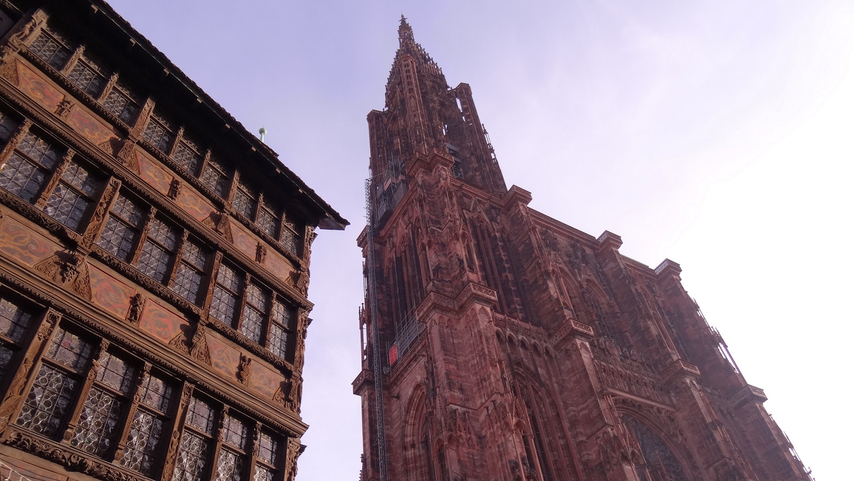 Maison Kammerzell et cathédrale Notre-Dame de Strasbourg