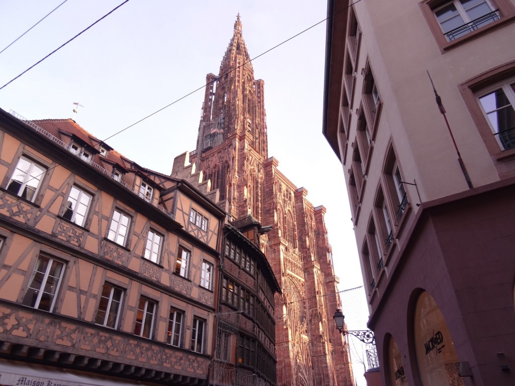 Maison Kammerzell et cathédrale Notre Dame de Strasbourg