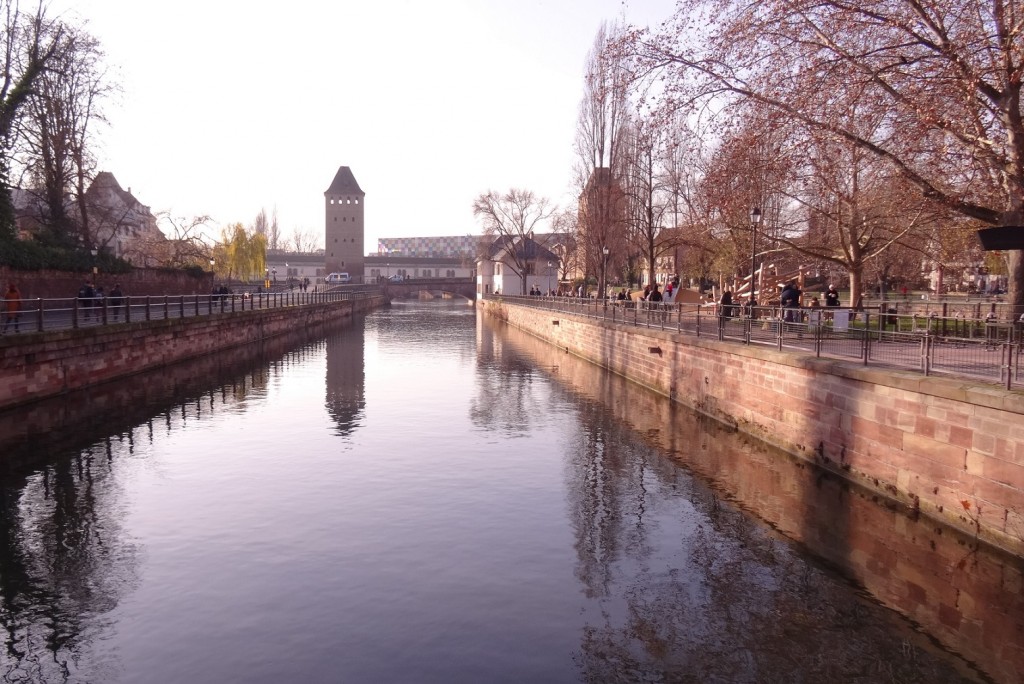 Pont couverts à Strasbourg en Alsace