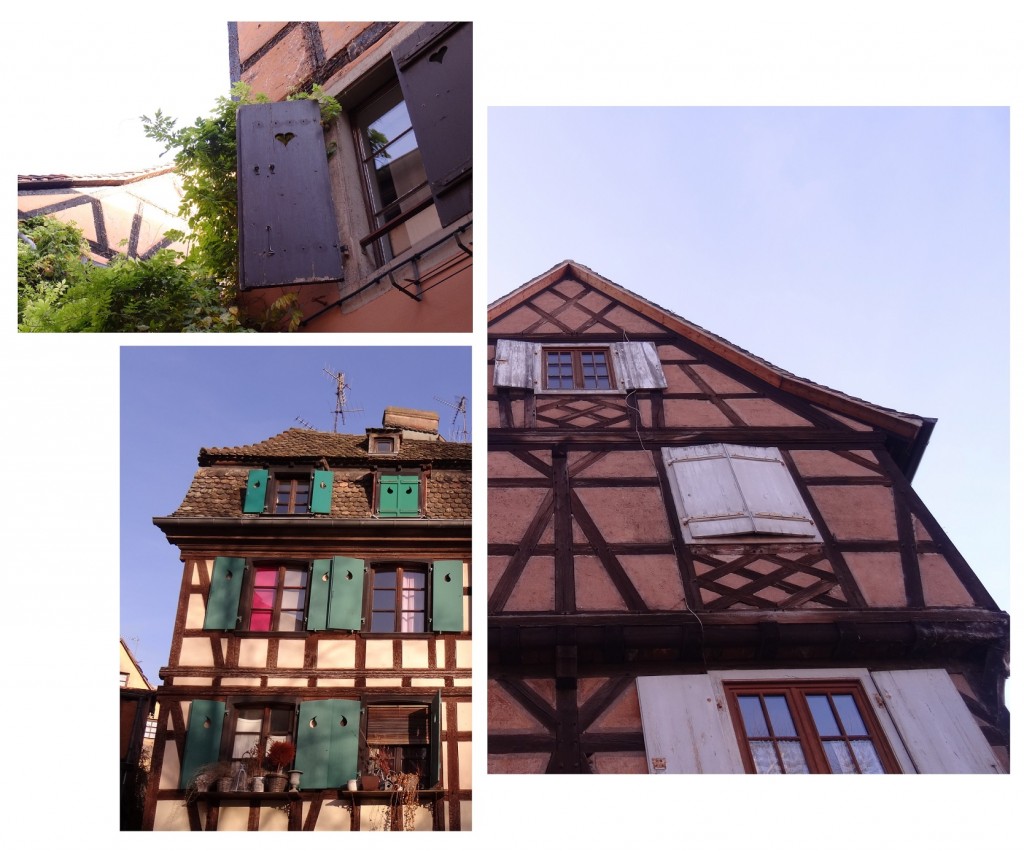Maisons à colombages à la Petite France de Strasbourg en Alsace