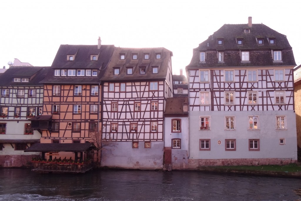 Maisons à colombages à Strasbourg en Alsace