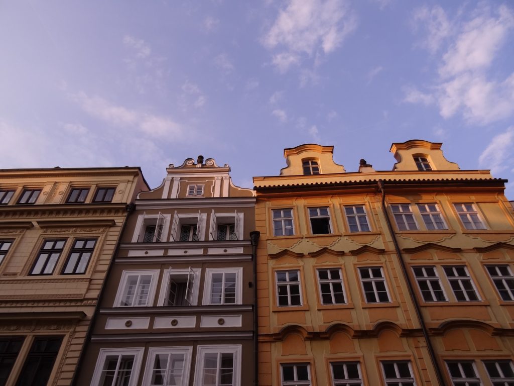 Les sublimes façades des rues de Prague