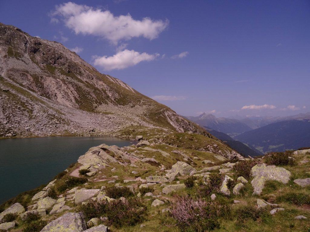 La Kratzberger See (Lago S. Pancrazio) dans le Tyrol du Sud en Italie