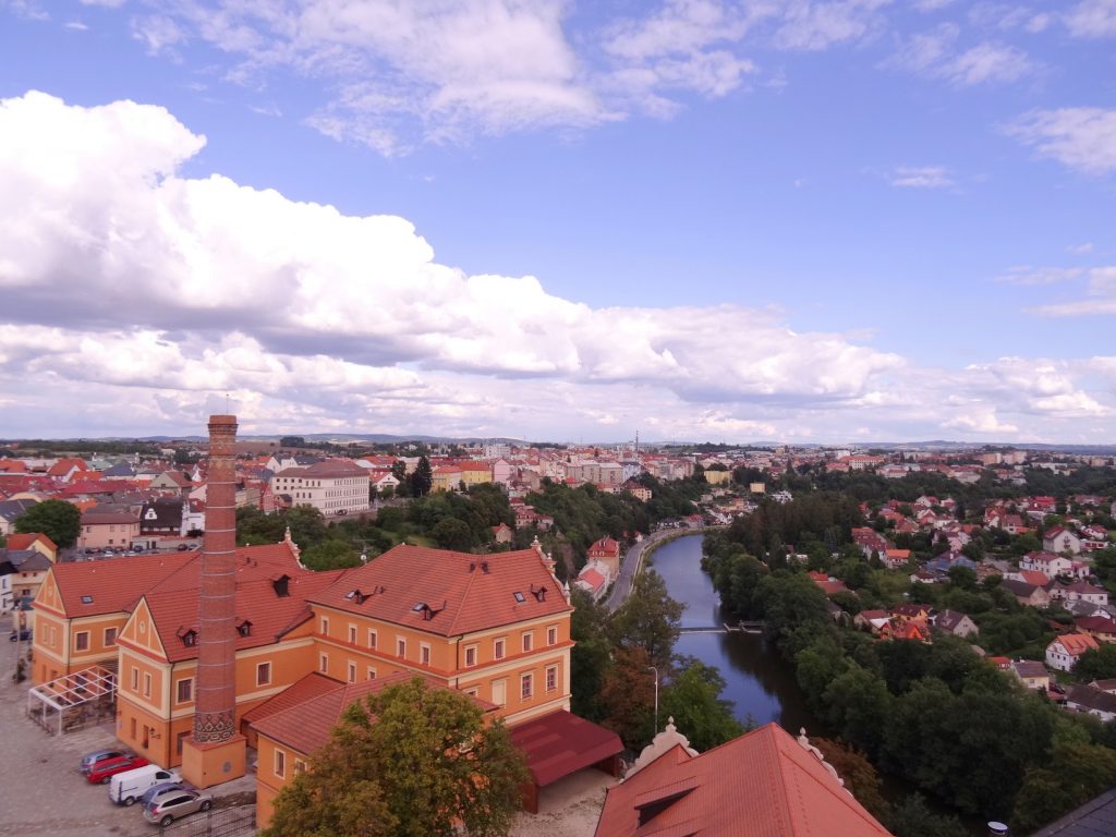 La rivière Lužnice à Tabor