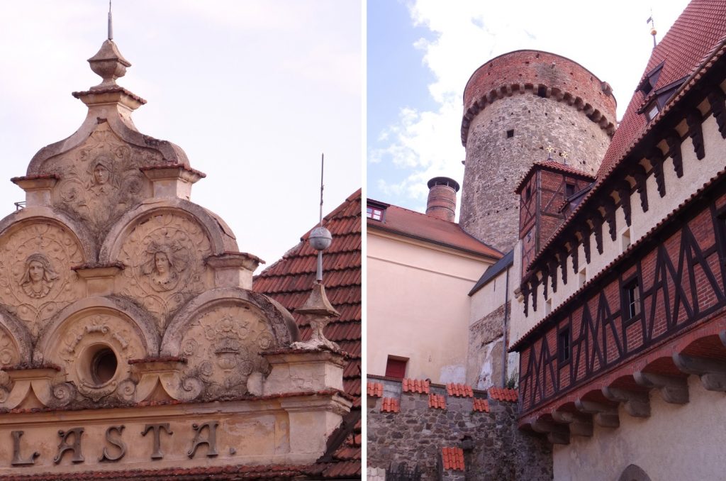 Château de Kotnov à Tabor en République Tchèque