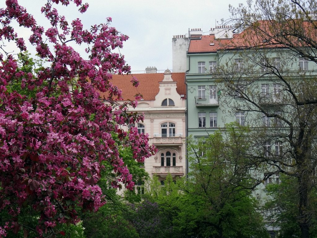 Façcades colorées de Prague