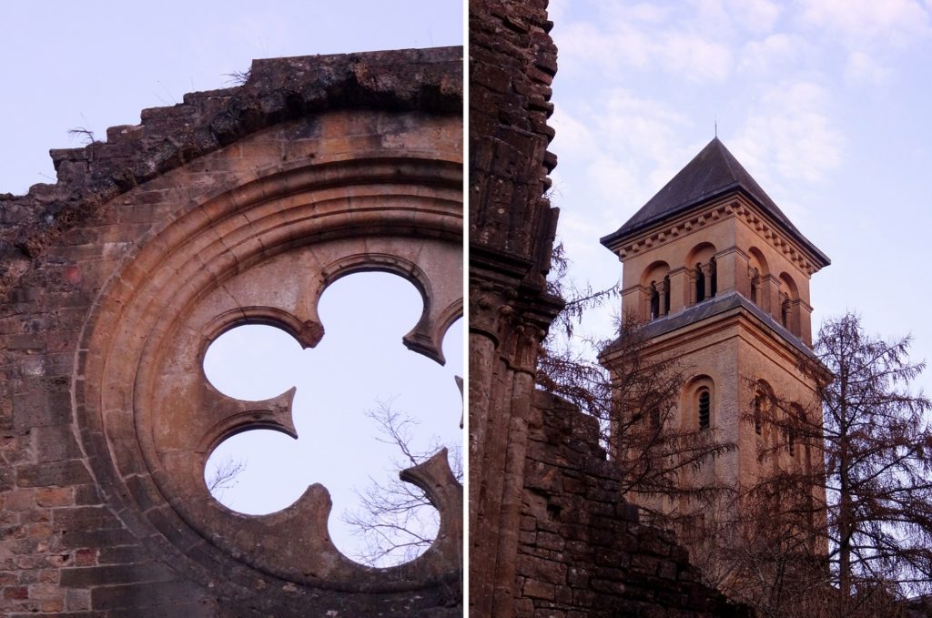 Ancienne rosace de l’abbaye d’Orval