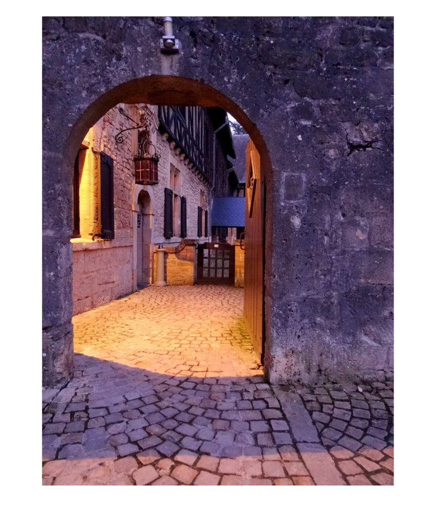 Entrée vers la visite de l’abbaye d’Orval