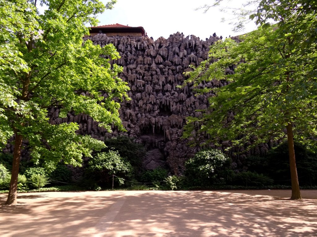 La grotte du jardin de Wallenstein dans Malá Strana à Prague en République Tchèque - Czech Republic, Praha