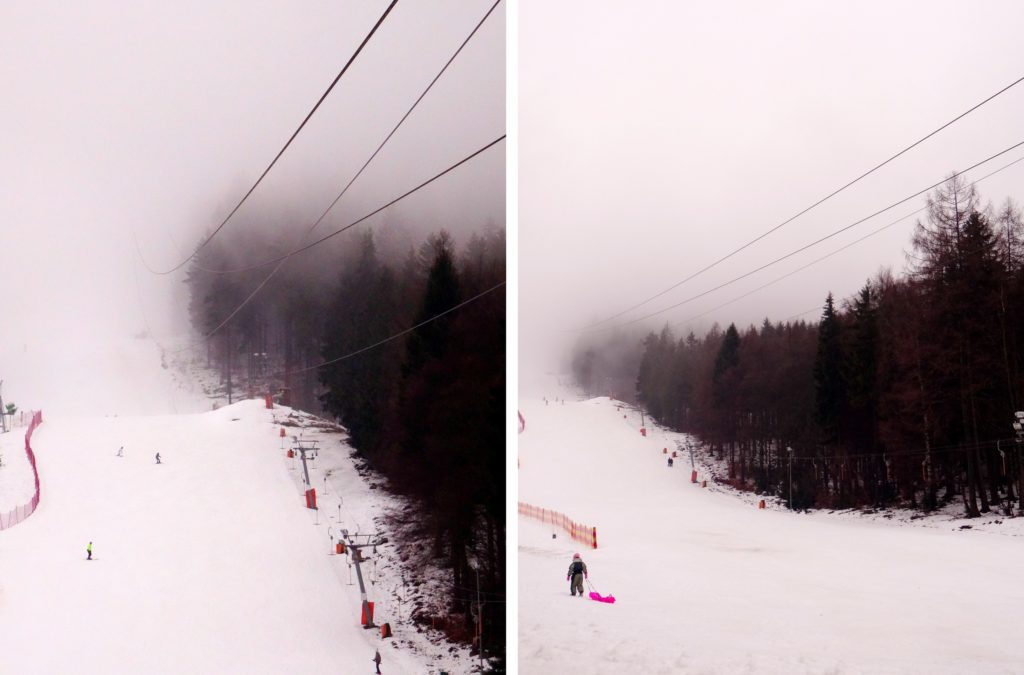 Ski à Jested (Liberec) en République Tchèque