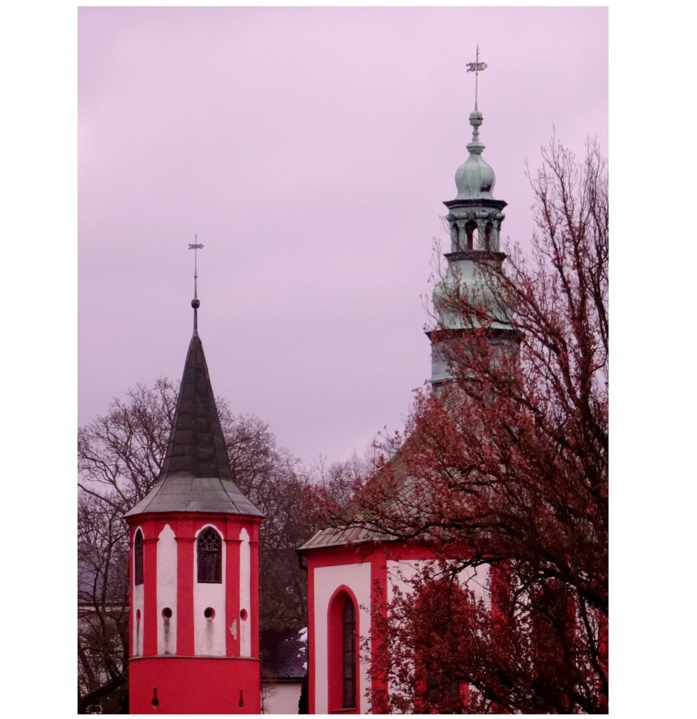 Eglise colorée à Liberec en République Tchèque