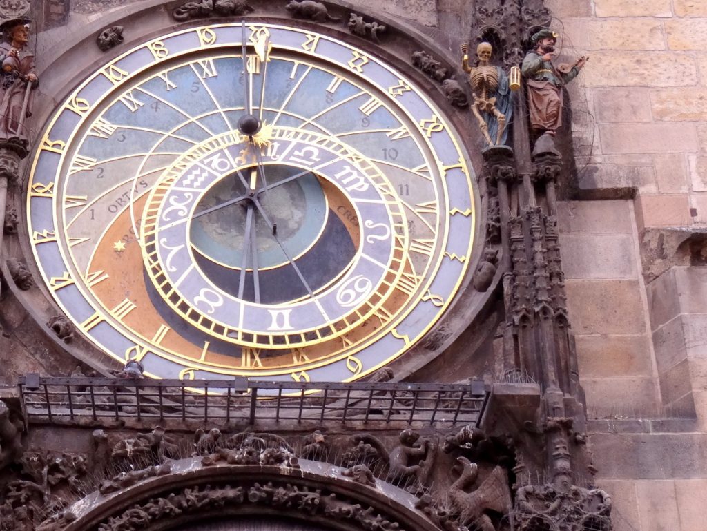 Horloge astronomique de Prague sur la place de la vieille ville