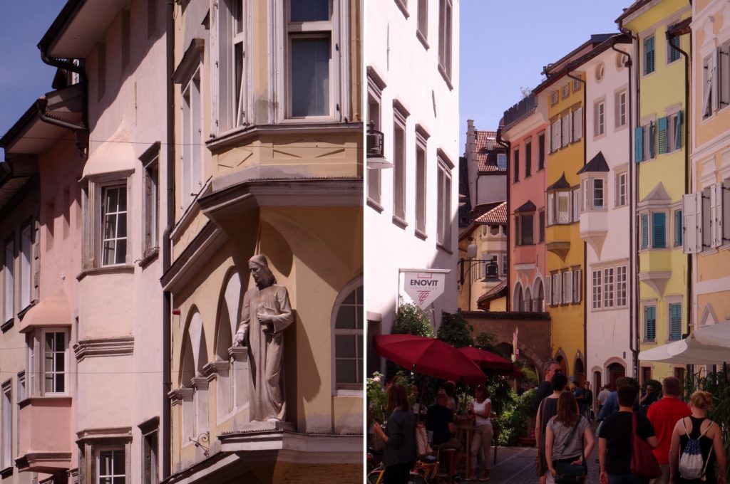 Les façades de Bolzano