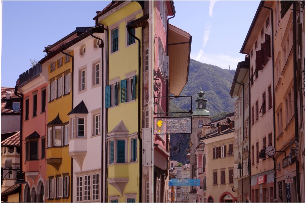 Les façades colorées de Bozen