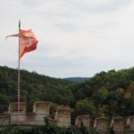 Vue depuis le château de Krivoklát