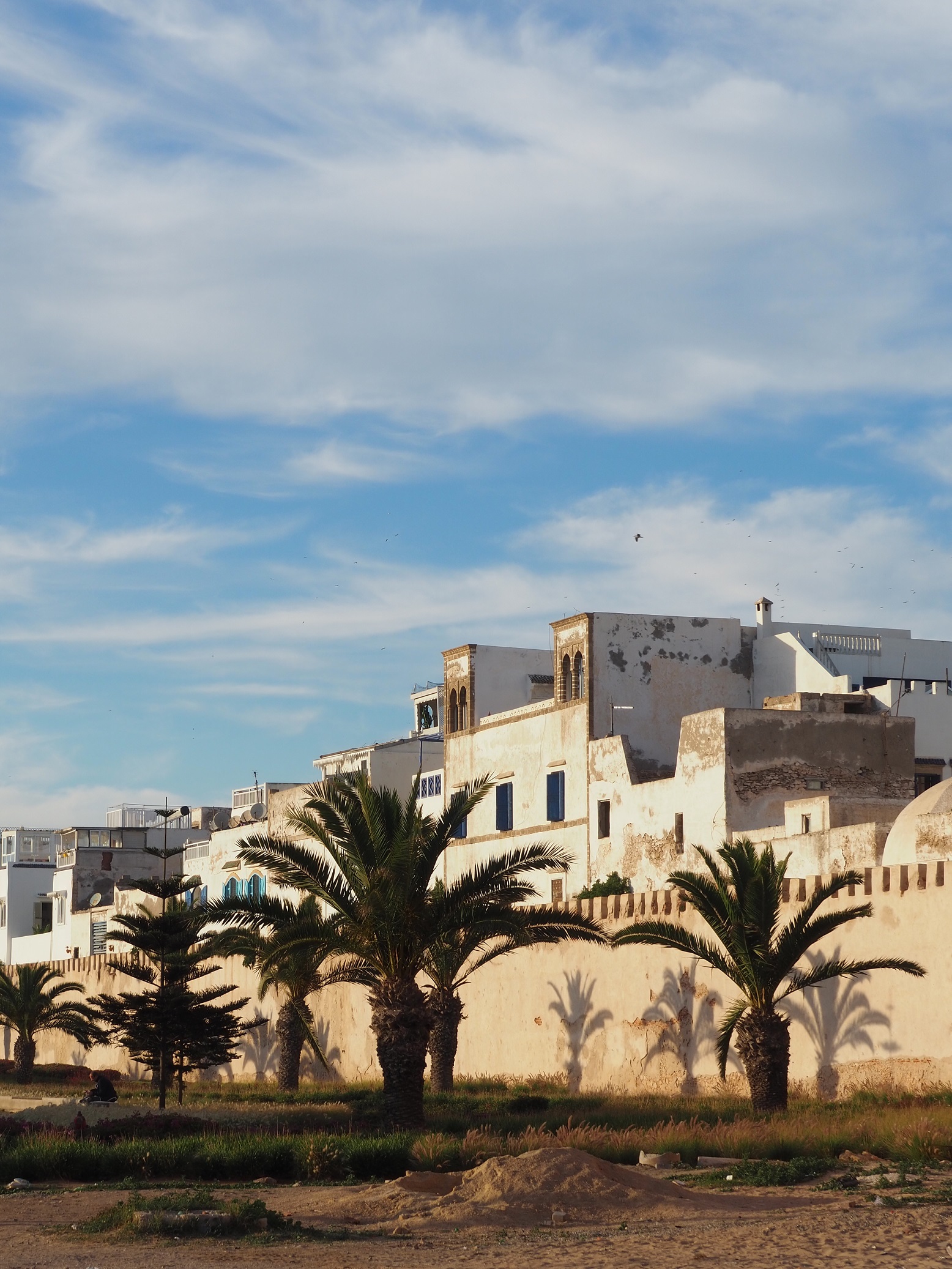 Les façades blanches d'Essaouira