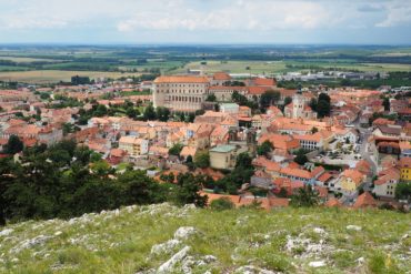Visiter Mikulov et Moravie en République Tchèque: vue sur le château