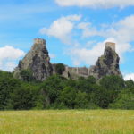 Visite du château Trosky au paradis de Bohème en République tchèque