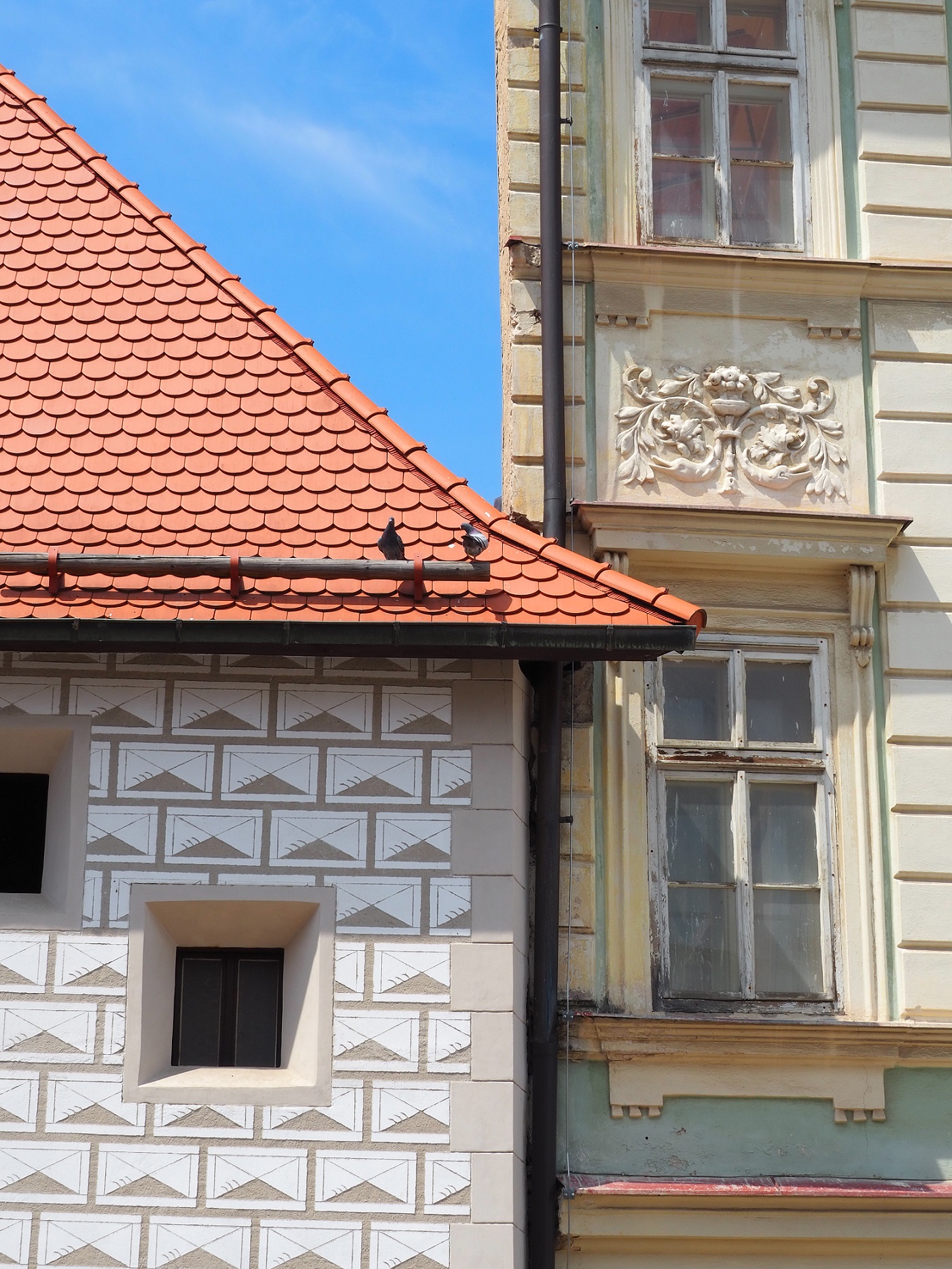 Les façades de Kutná Hora