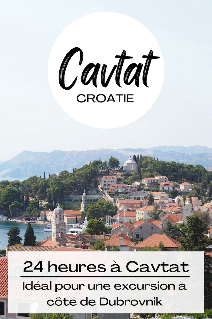 Visiter Cavtat en Croatie à côté de Dubrovnik: les informations pratiques
